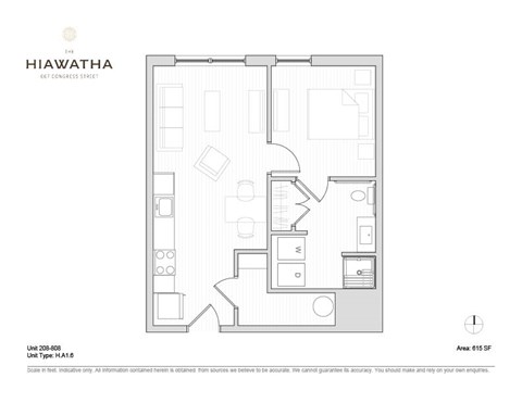 One Bedroom One Bath Apartment Centrally located on Longfellow Square in Portland Maine.  Walk to Old Port restaurants, Downtown Offices, and Entertainment Venues. Features In-Unit Laundry, Kitchen and Bathroom. Pet Friendly, Gym, 2nd Floor Lounge, On-Site Parking.